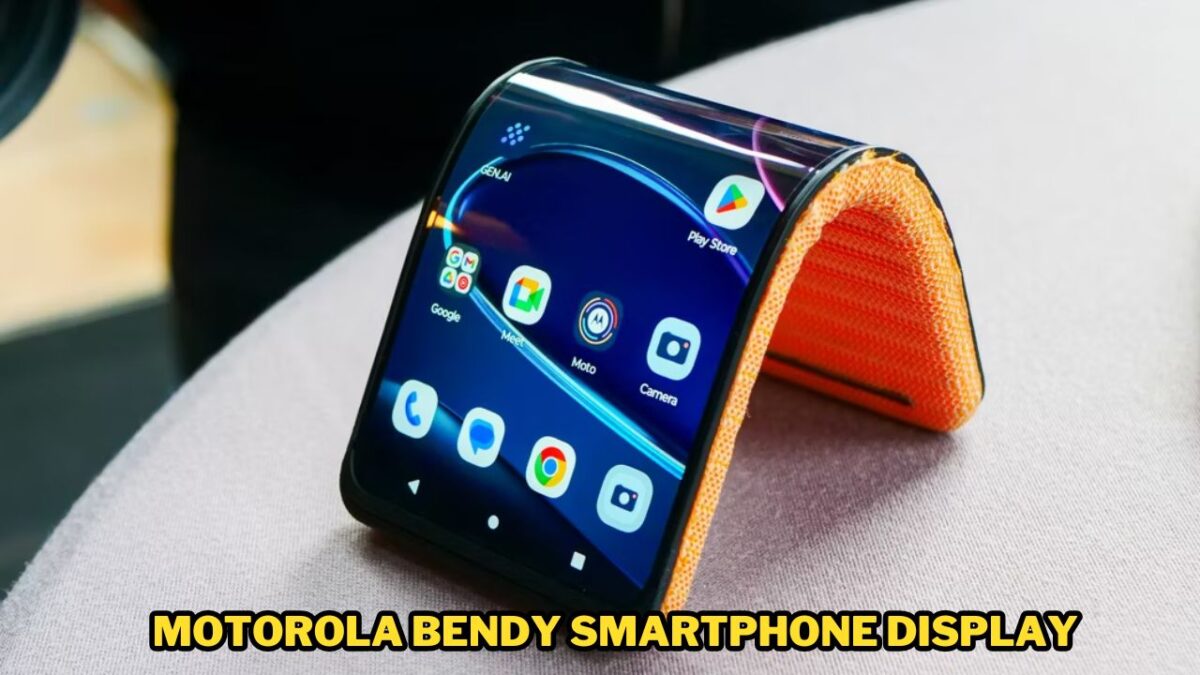 Motorola Bendy Smartphone Display